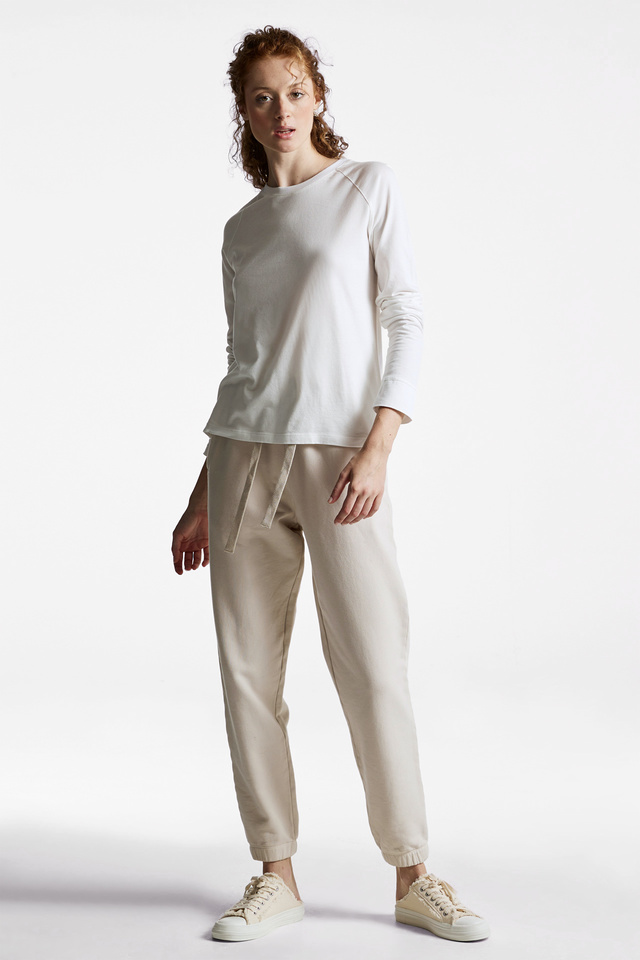 Modal Mix Long-Sleeve T-Shirt