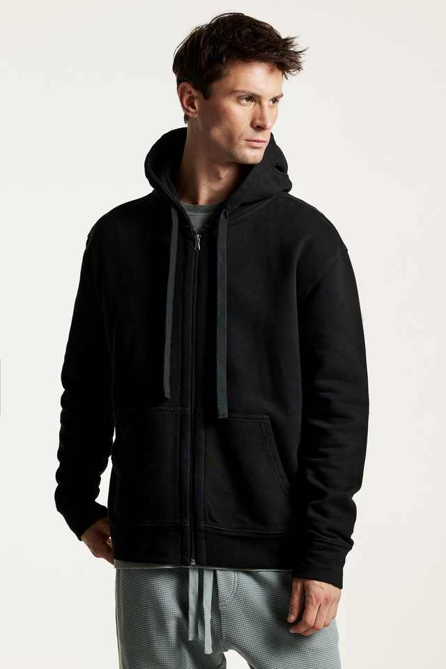 Kangaroo Pocket Full Zip Hoodie