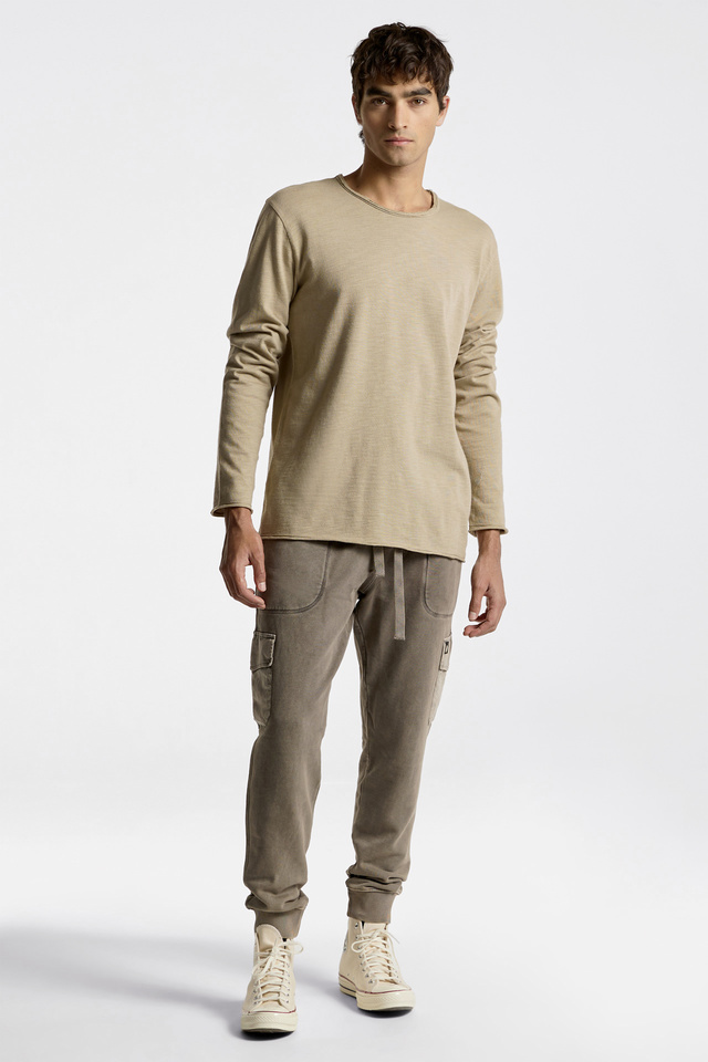 Viscose Mix Long-Sleeve T-Shirt