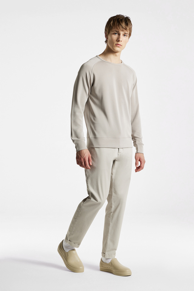 Modal Mix Long Sleeve T-Shirt