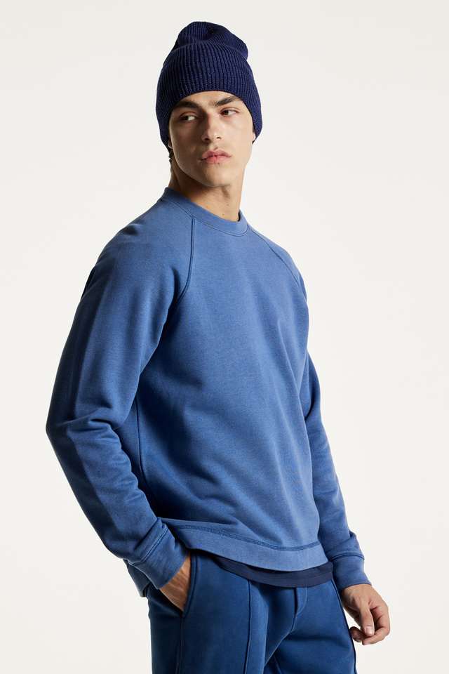 Modal Mix Raglan Sweatshirt