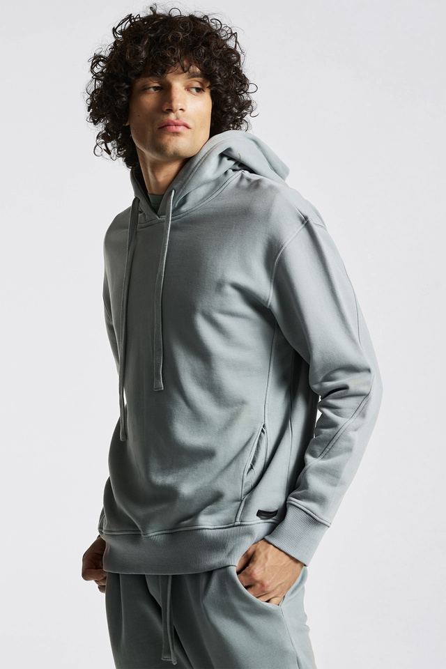 Divided Detailing Hoodie