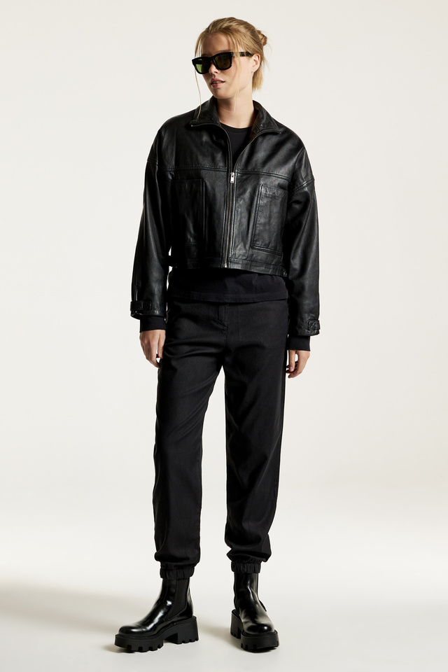 Pleated Jogger Trousers