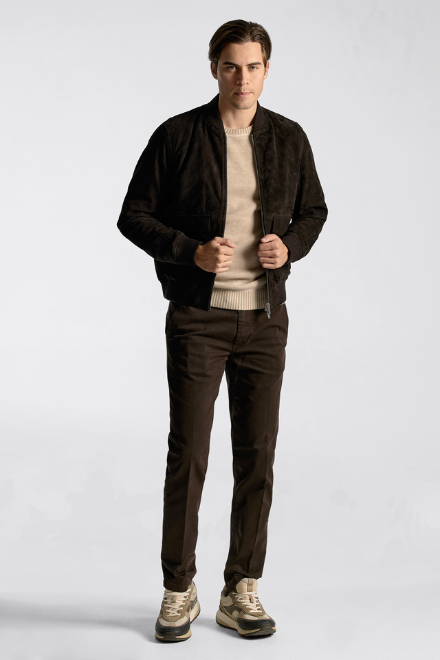 Bomber Suede Jacket