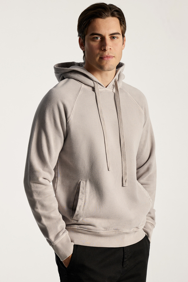 Regular Fit Cotton Raglan Hoodie