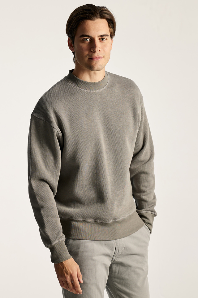 Relaxed Fit Cotton Crewneck Sweatshirt
