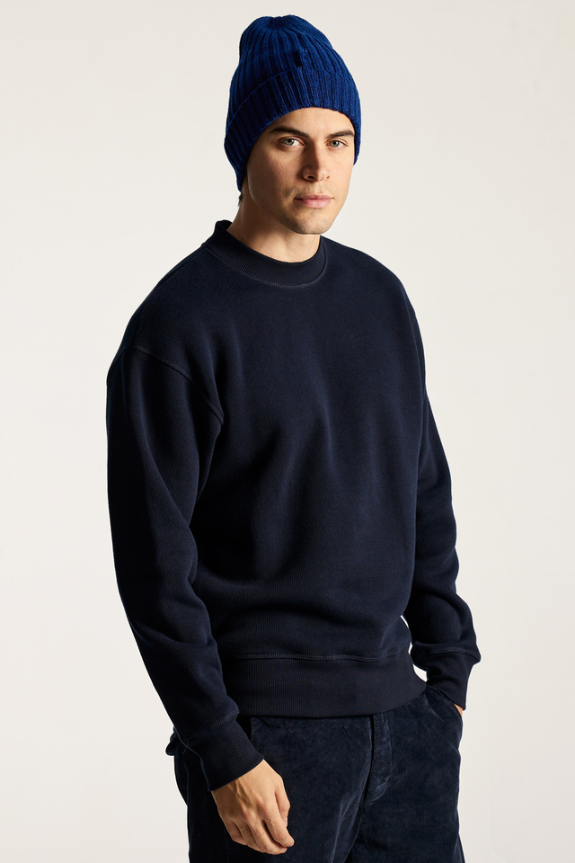 Relaxed Fit Cotton Crewneck Sweatshirt