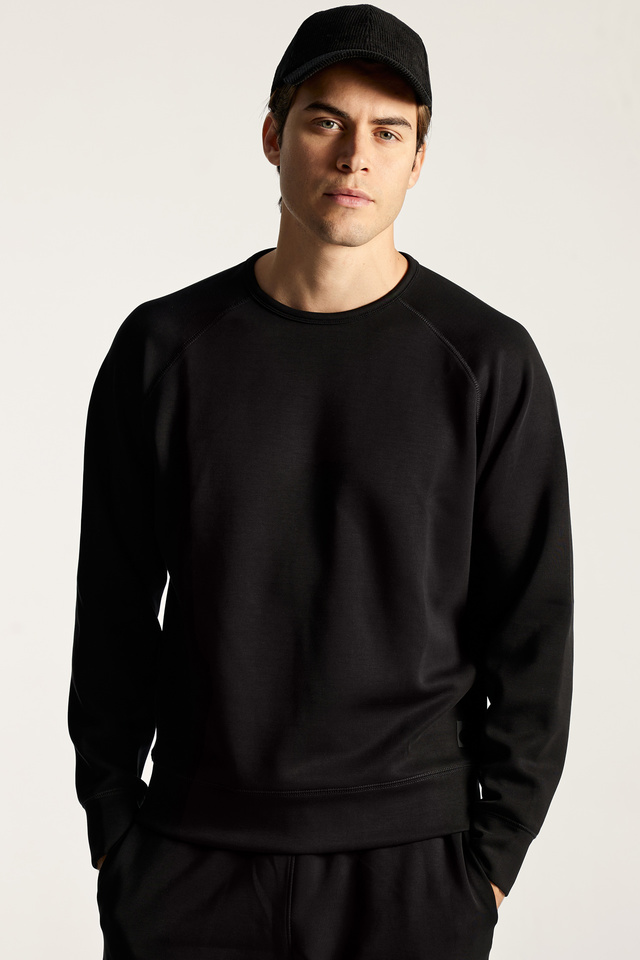 Relaxed Fit Sport Crewneck