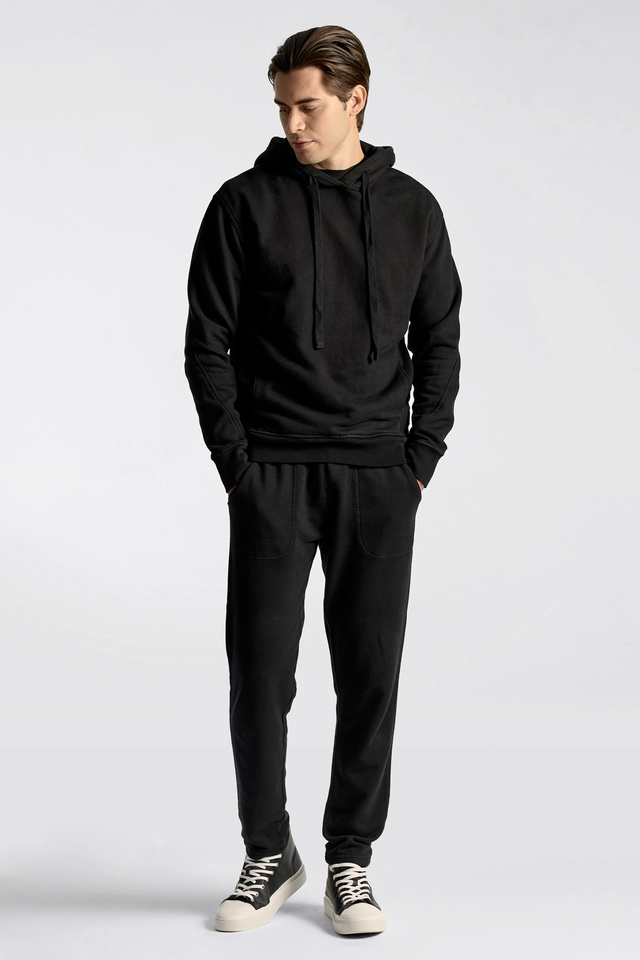 Divided Detailing Hoodie