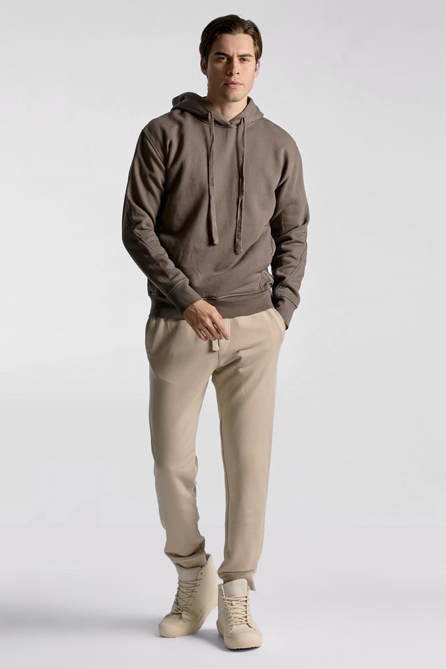 Divided Detailing Hoodie