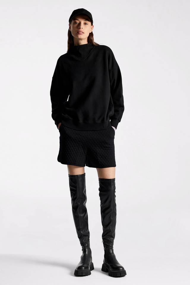 Neck Detail Sweatshirt