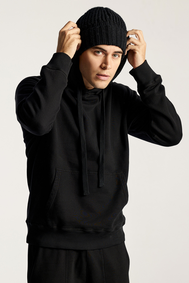 Cotton Raglan Hoodie