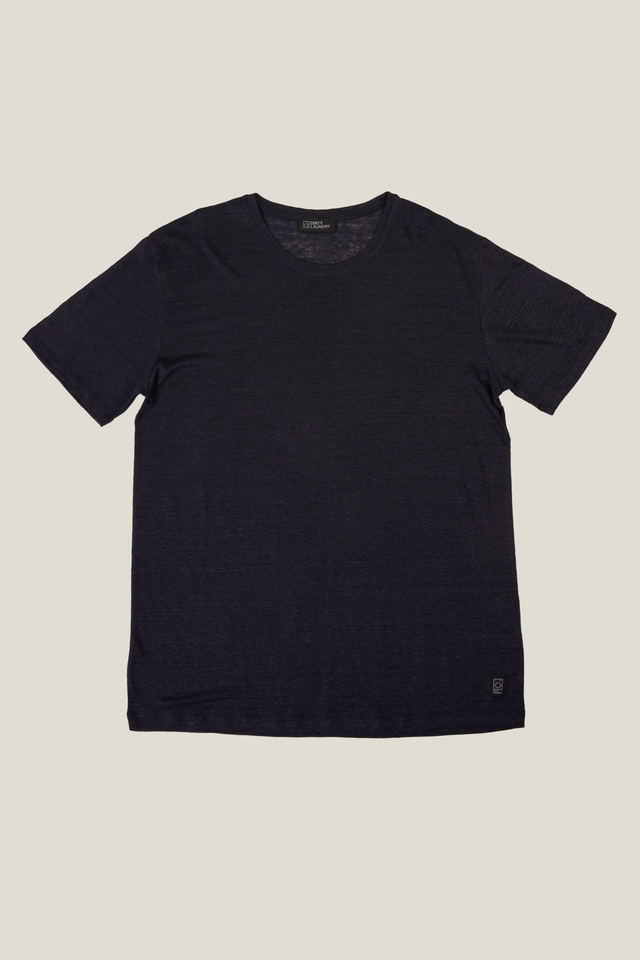 Hem Detail Slub T-Shirt