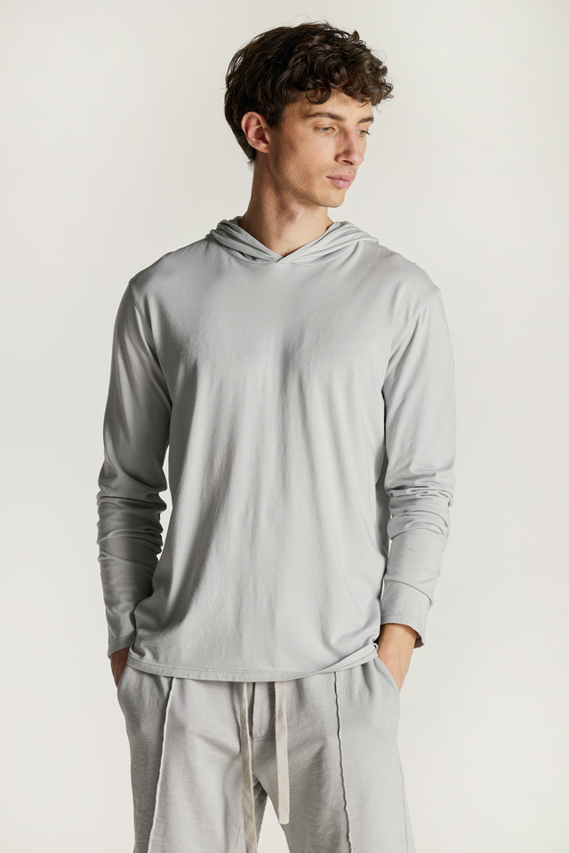 Lightweight Hoodie In Regular Fit With Cut Outs