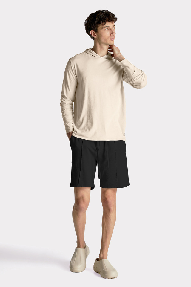 Lightweight Hoodie In Regular Fit With Cut Outs