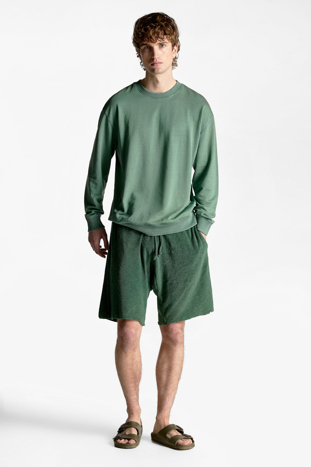 Crewneck with Side Pockets