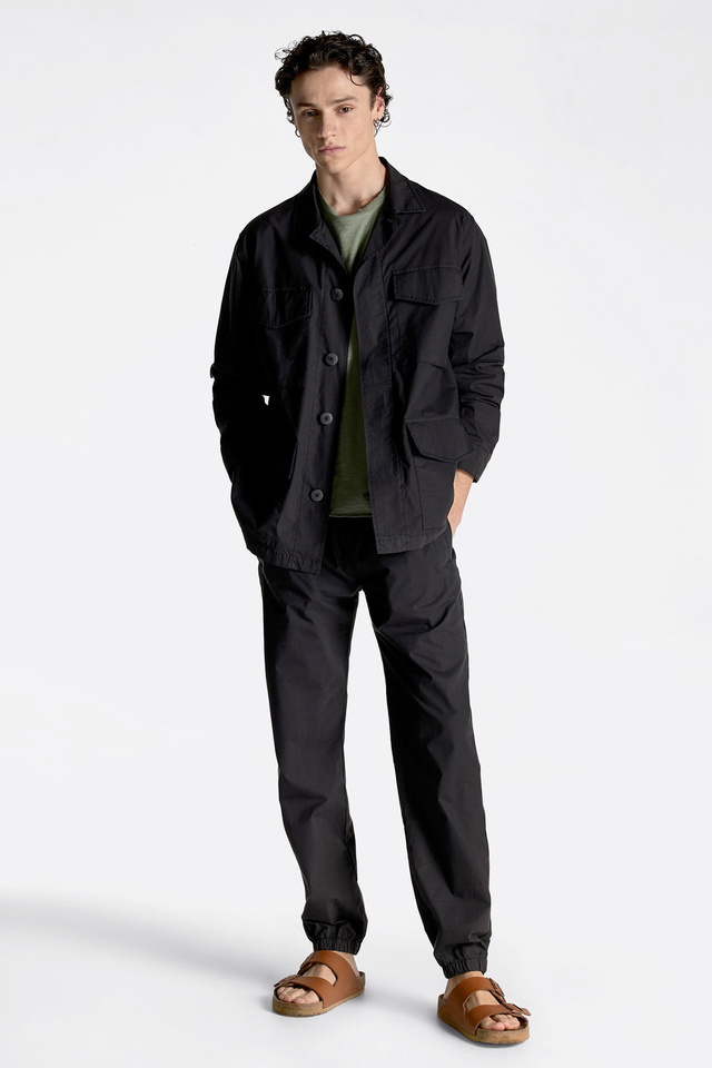 Overshirt In Regular Line With Cargo Pockets