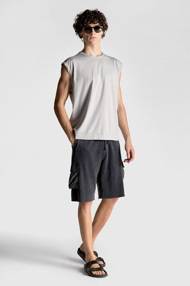 Regular Fit Sleeveless T-shirt