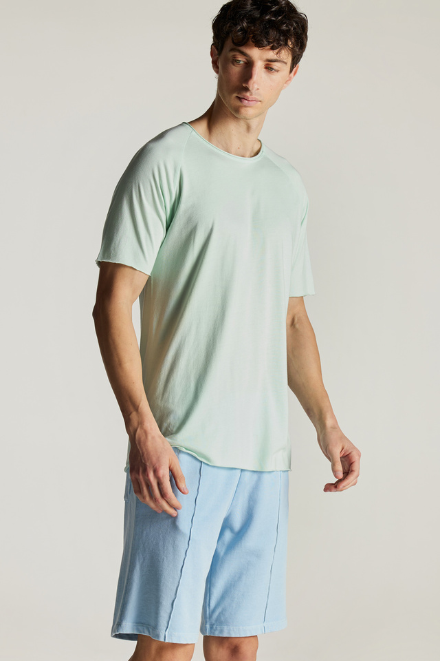 T-shirt in Regular Fit with Raglan Sleeves
