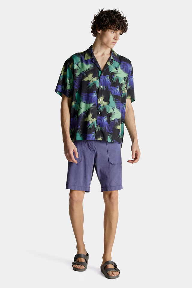 Chino Bermuda With External Pockets