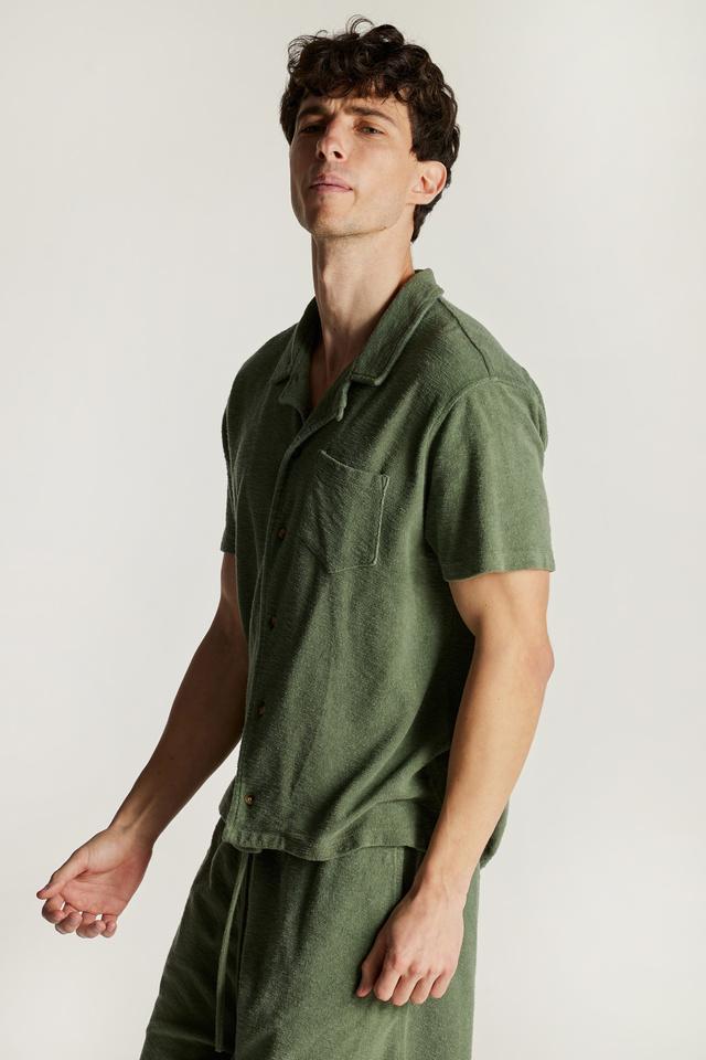 Towel Shirt in Loose Fit