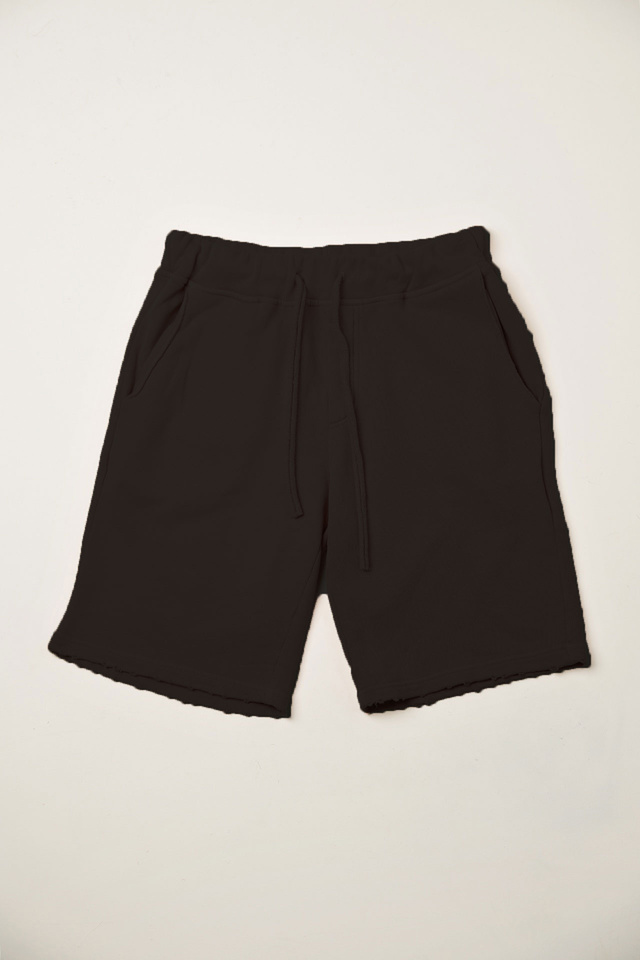 Destroyed Loose Knit Bermuda Shorts