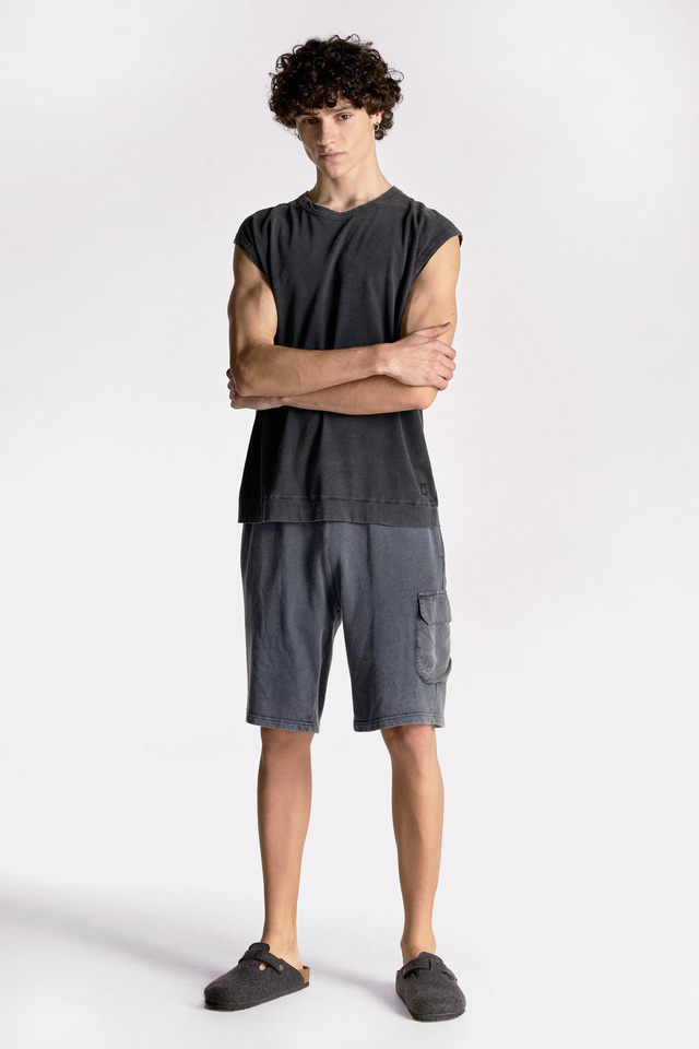 Regular Fit Sleeveless T-shirt