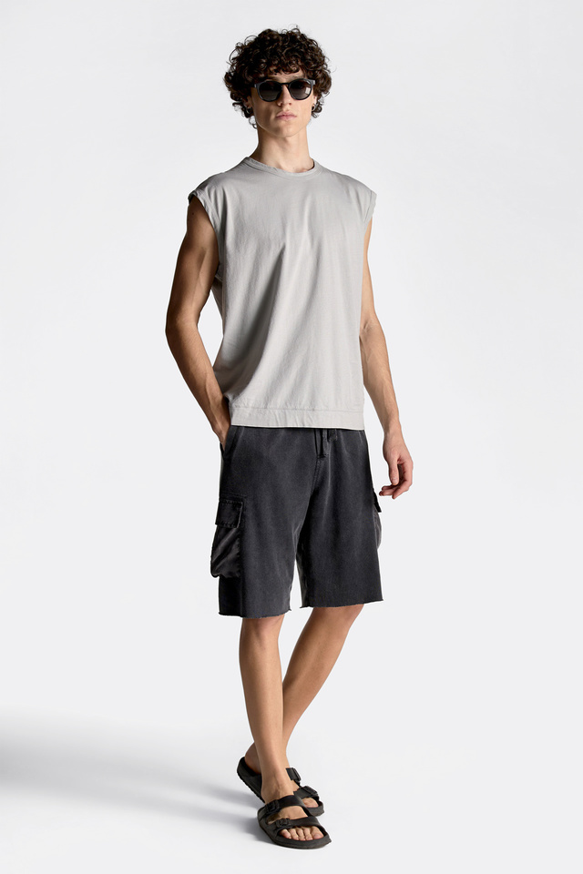 Cargo Bermuda in Loose Fit