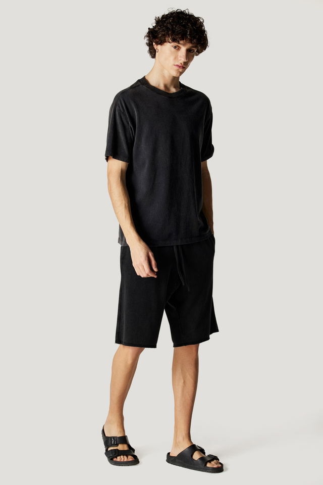 Cotton Βermuda in Loose Fit