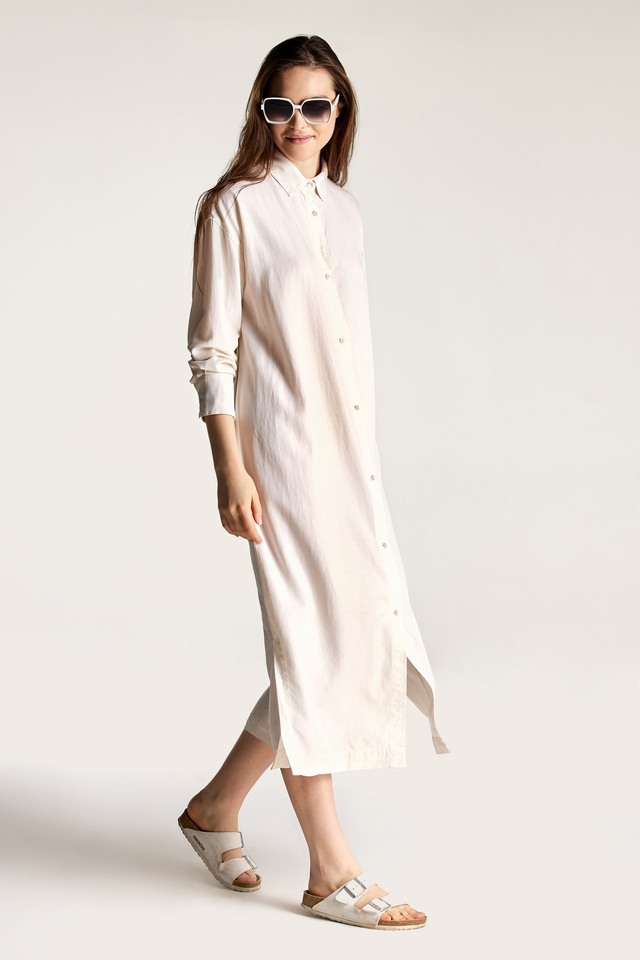 Long Dress With Buttons