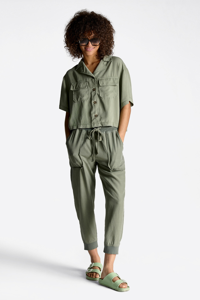 Shortsleeve Crop Shirt