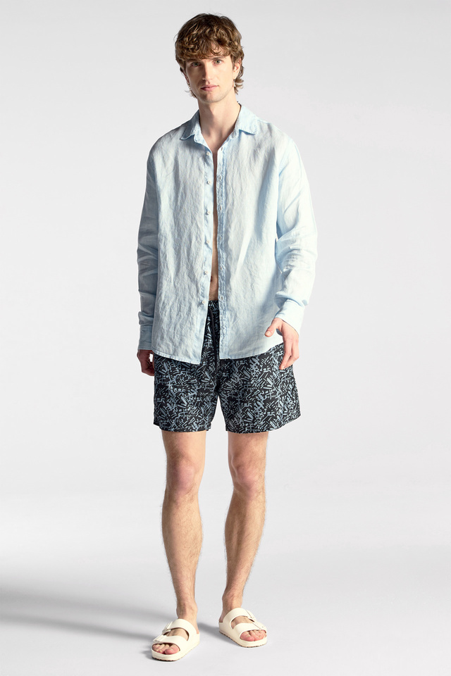 Regular Fit Linen Shirt