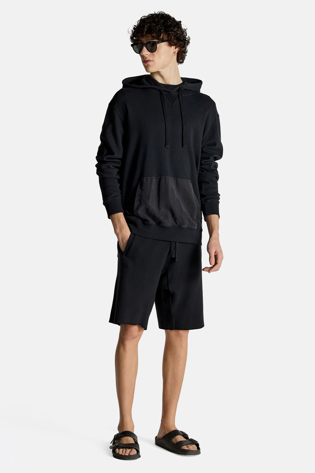 Loose-Fit Waffle Bermuda