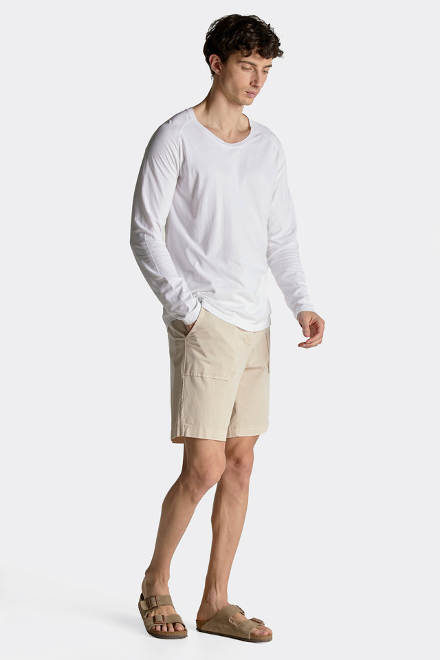 T-shirt with Long Raglan Sleeves