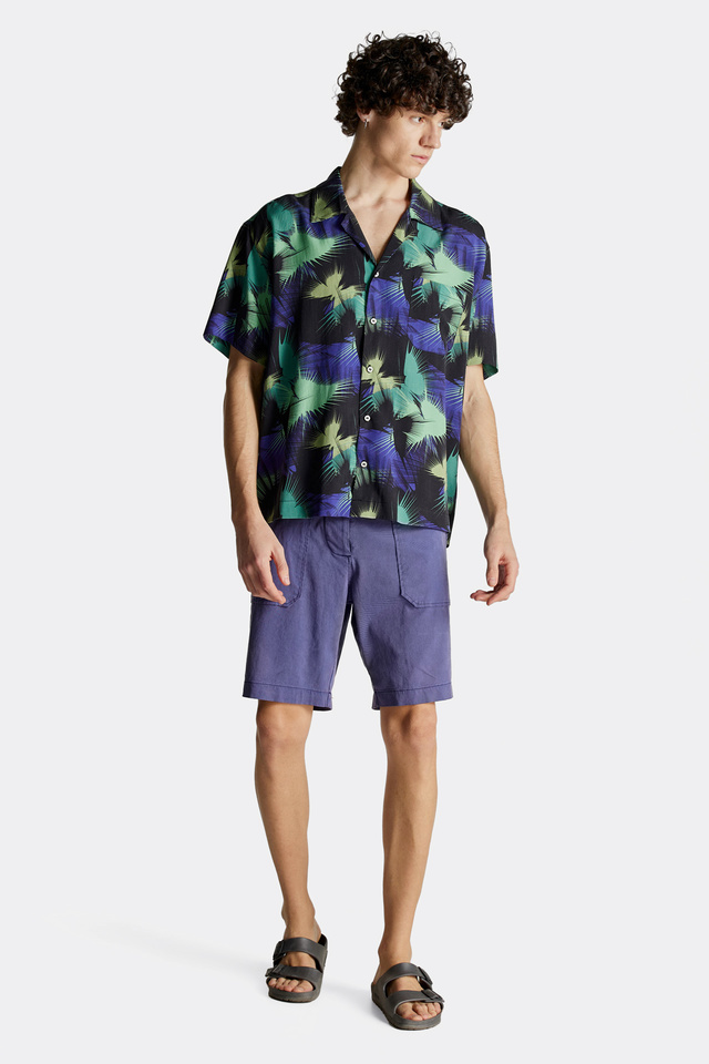 Summer Shirt with Camp Collar