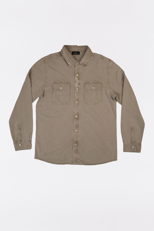 Regular Fit Shirt with Buttons