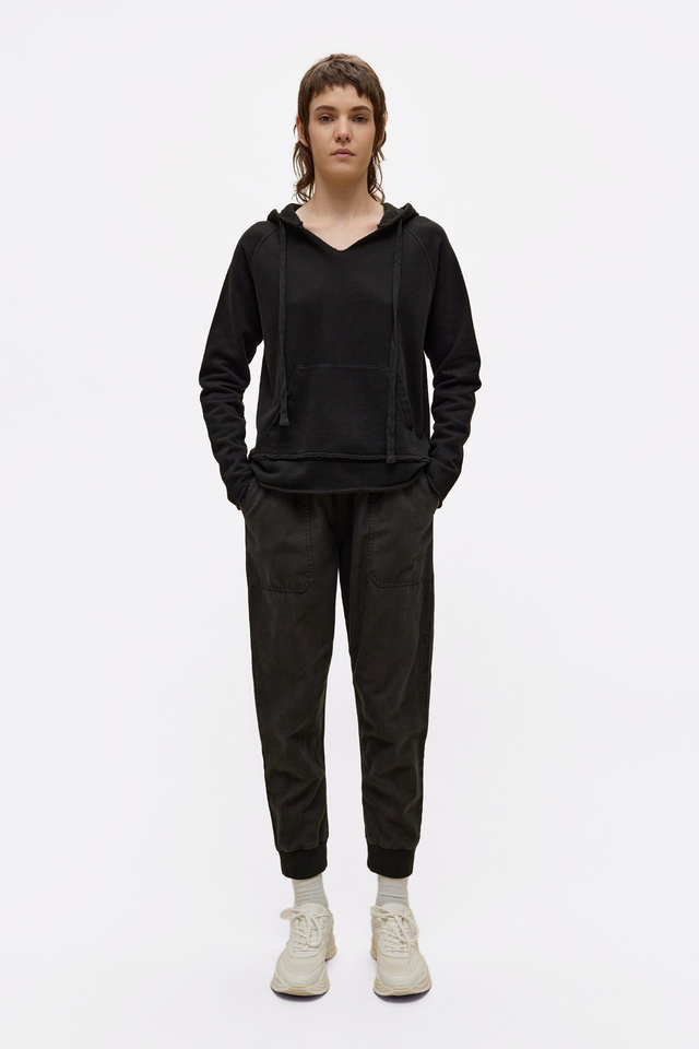 Raw EdgeDetail Hoodie