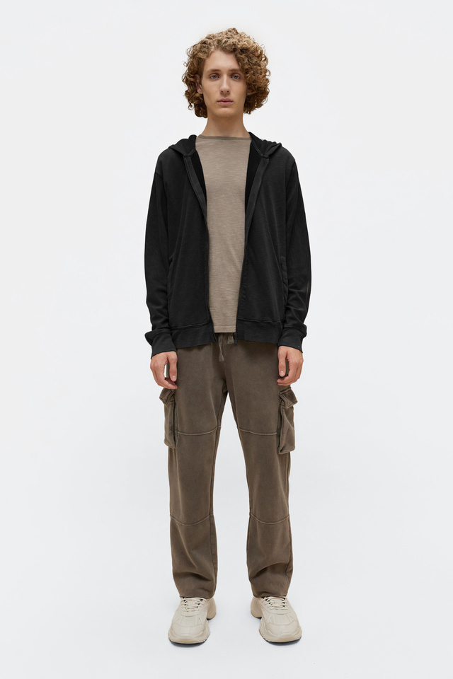 Slub Full Zip