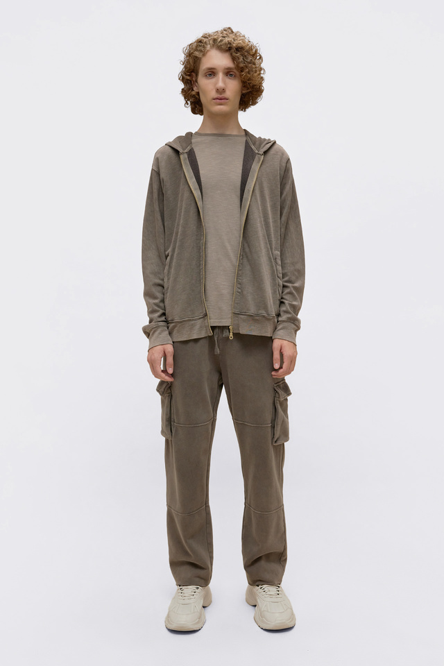 Slub Full Zip