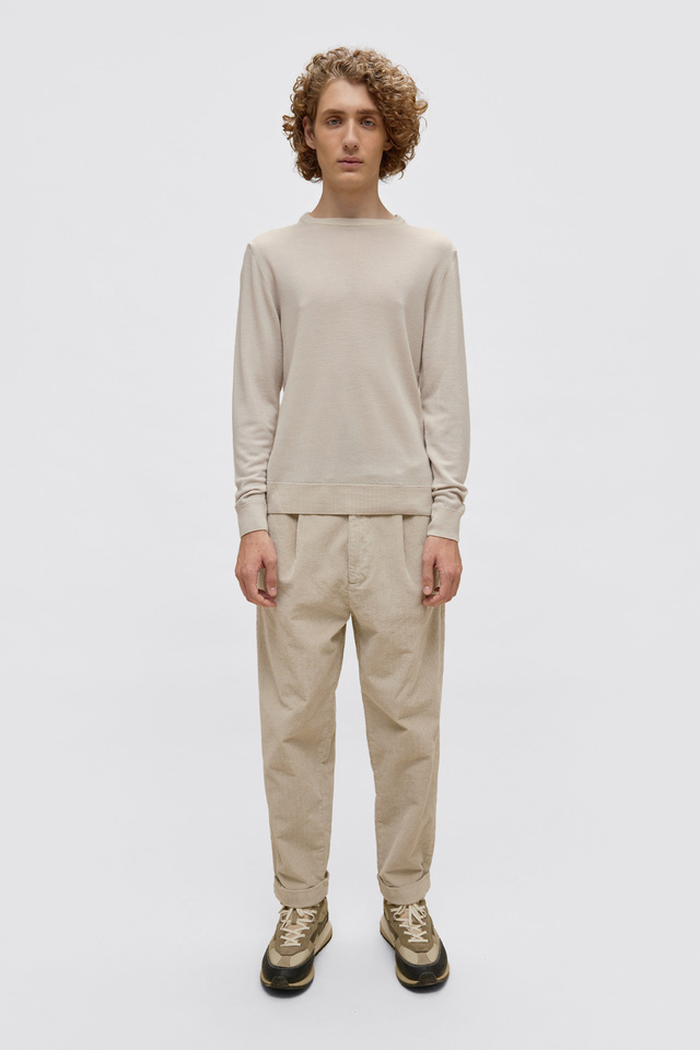 Pleated Track Pants