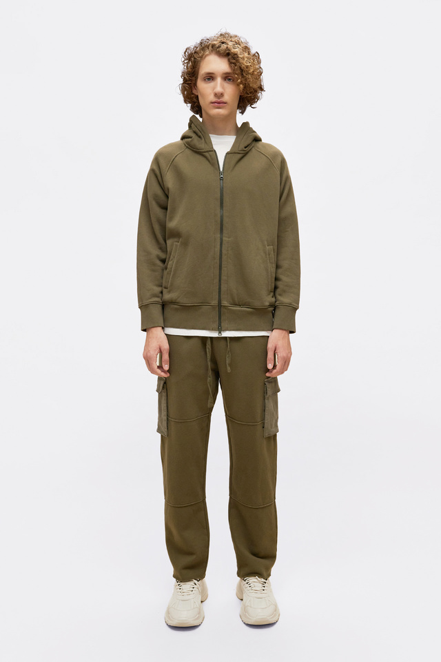 Cargo Contrast Sweatpants