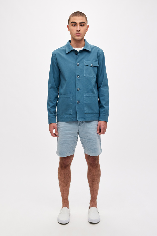 Overshirt με Μπροστινές Τσέπες