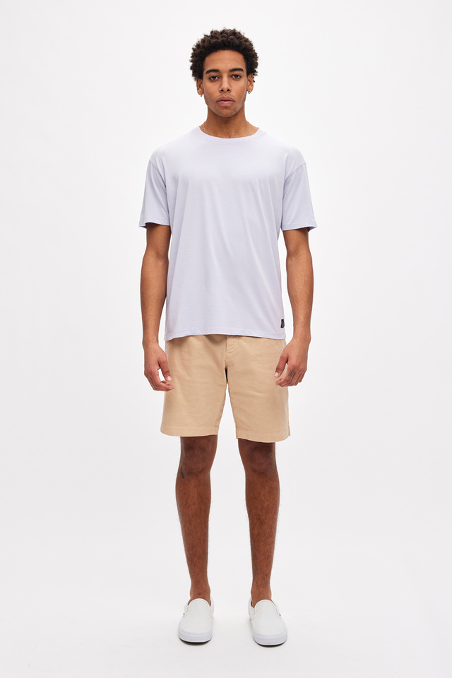 Raglan T-Shirt with Decorative Stitches