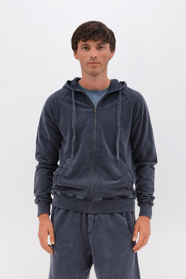 Βαμβακερή Ζακέτα σε Κανονική Γραμμή