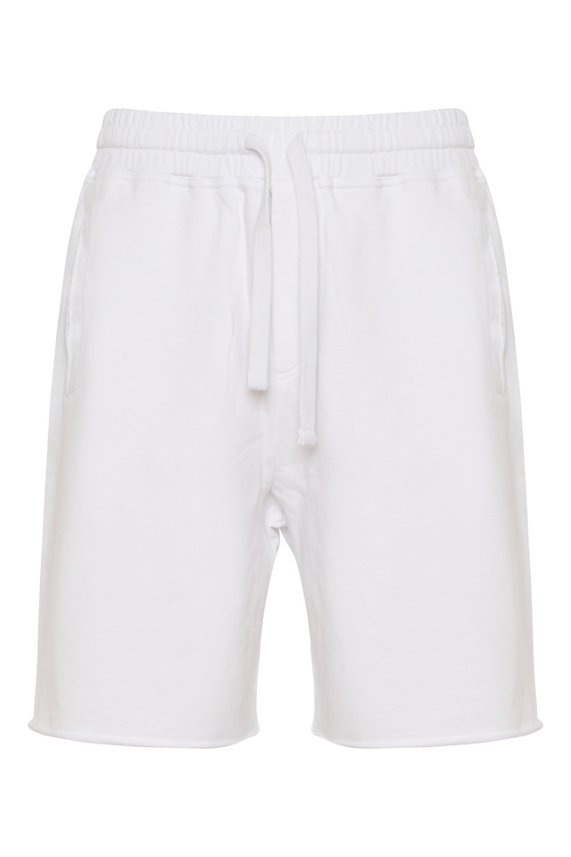 Bermuda with Built-in Drawstring at the Waist