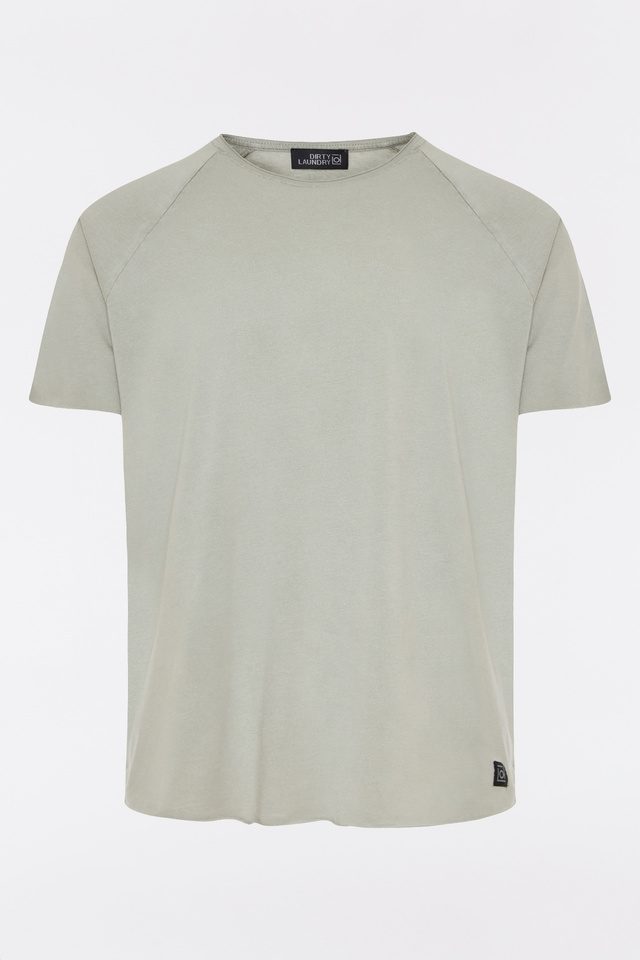T-Shirt σε Κανονική Γραμμή με Μανίκια Ρεγκλάν