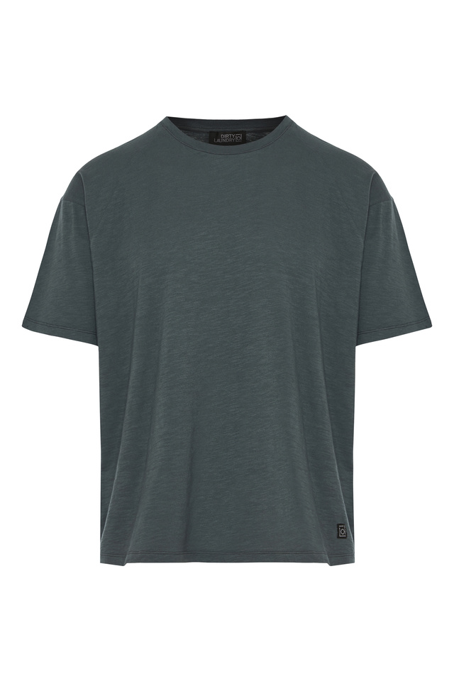 Κοντομάνικο T-shirt με 100% Βαμβακερό Ύφασμα