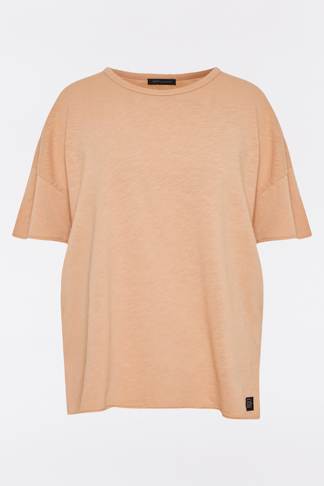 T-shirt σε Κανονική Γραμμή με Λεπτομέρειες