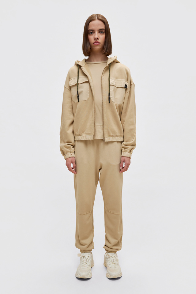 Full Zip With Front Pockets