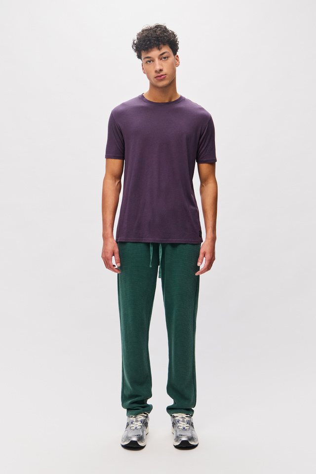 T-Shirt with Round Cut Neckline